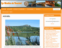 Tablet Screenshot of les-moulins-du-bouchat.fr